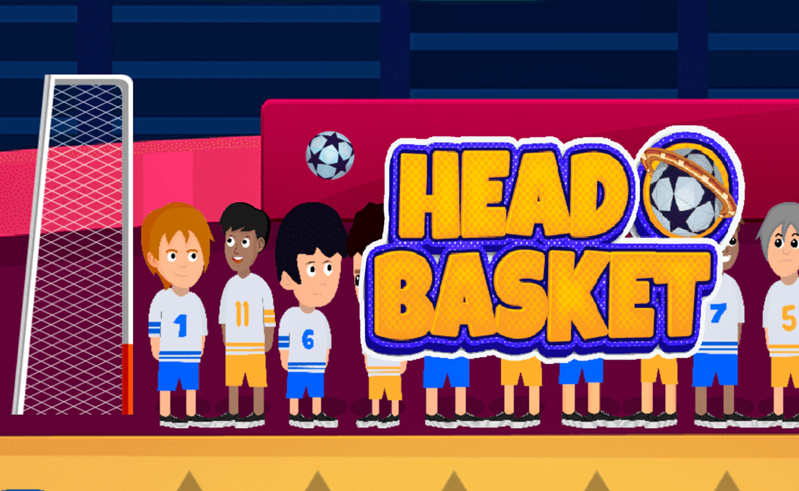 Head Ball Hyper Casual Game — free online sports game on Glaze Games