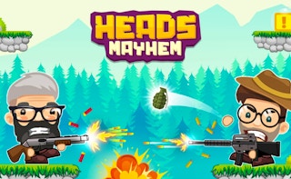 Heads Mayhem game cover