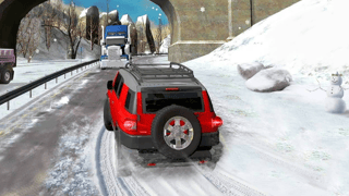 Heavy Jeep Winter Driving game cover