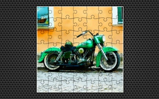 Heavy Motorbikes Jigsaw game cover