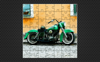 Heavy Motorbikes Jigsaw game cover