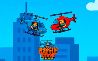 Helicopter Battle Steve 2 Player