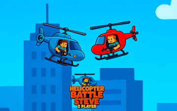 Helicopter Battle Steve 2 Player