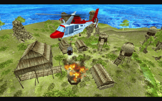 Helicopter Rescue Flying Simulator 3d game cover