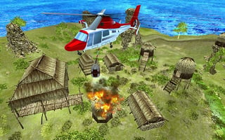 Helicopter Rescue Flying Simulator 3d game cover