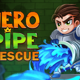 Hero Pipe Rescue Online puzzle Games on taptohit.com