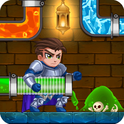 Hero Pipe Rescue By Gamepix