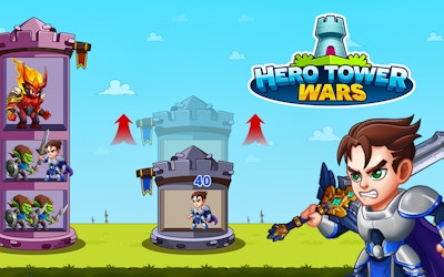 Hero Tower Wars 🕹️ Играйте сега на GamePix