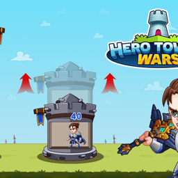 Hero Tower Wars Online action Games on taptohit.com