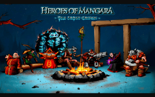 Heroes Of Mangara. The Frost Crown game cover
