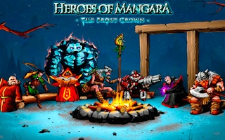 Heroes Of Mangara. The Frost Crown game cover