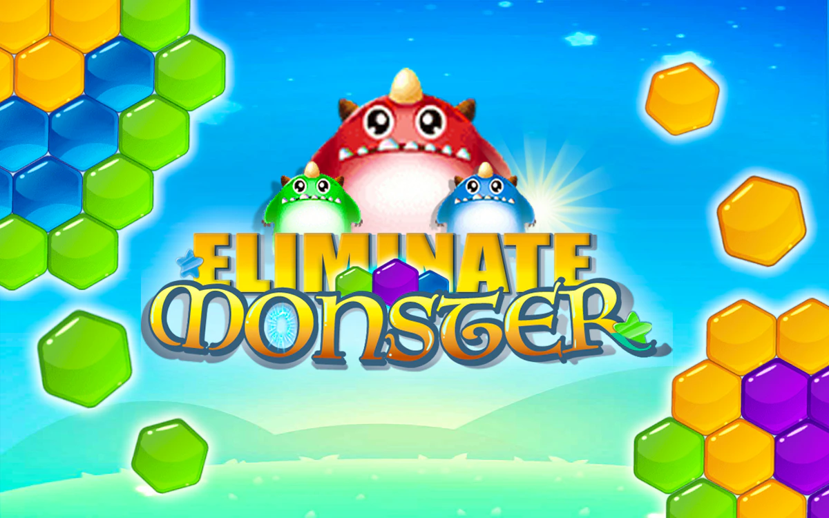 Play Hexa Eliminate Monsters — free online Block game