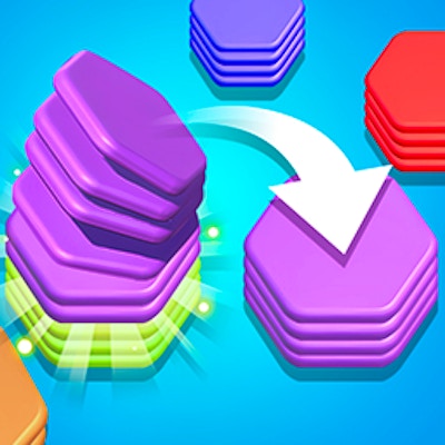 Hexa Sort 3D By Gamepix