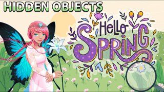 Hidden Objects Hello Spring game cover