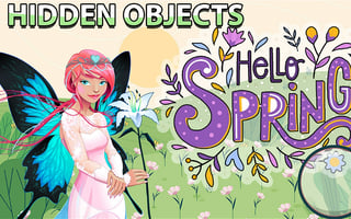 Hidden Objects Hello Spring game cover