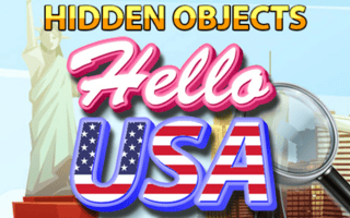 Hidden Objects Hello Usa game cover
