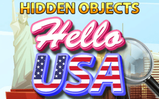 Hidden Objects Hello USA