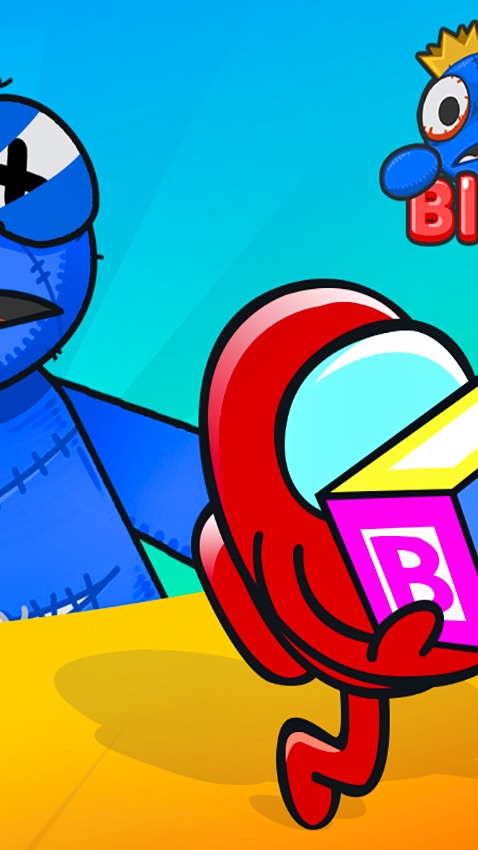 Hide And Seek Blue Monster