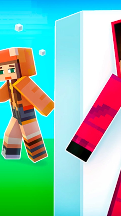 Hide and Seek in Block Craft