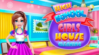Highschool Girls House Cleaning game cover