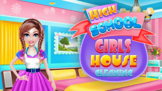 Highschool Girls House Cleaning