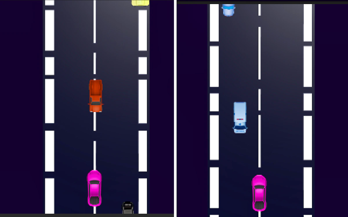 Play Highway Car Race 2D — free online Car game