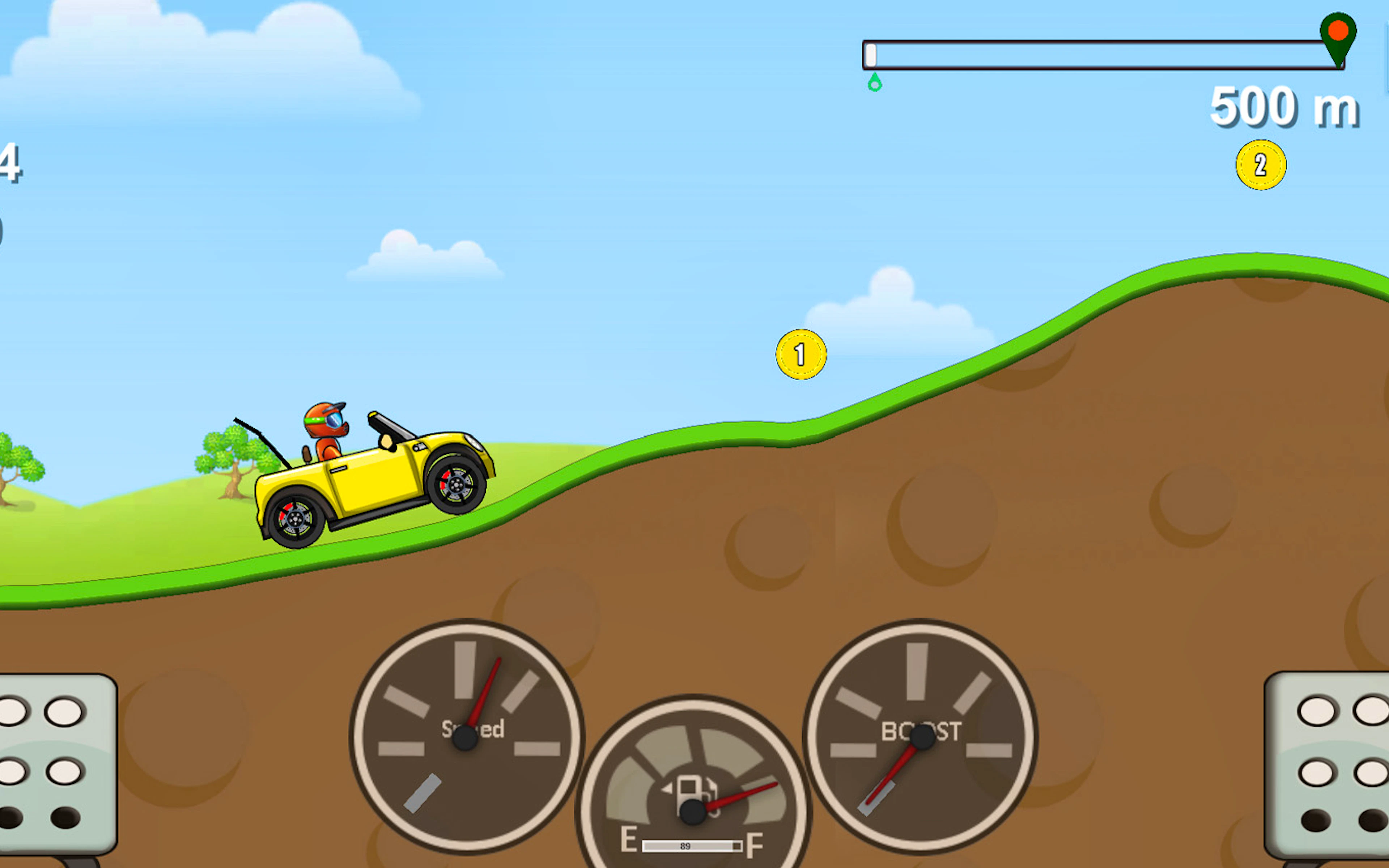 Hill Car Climb Mountain Hill Racing