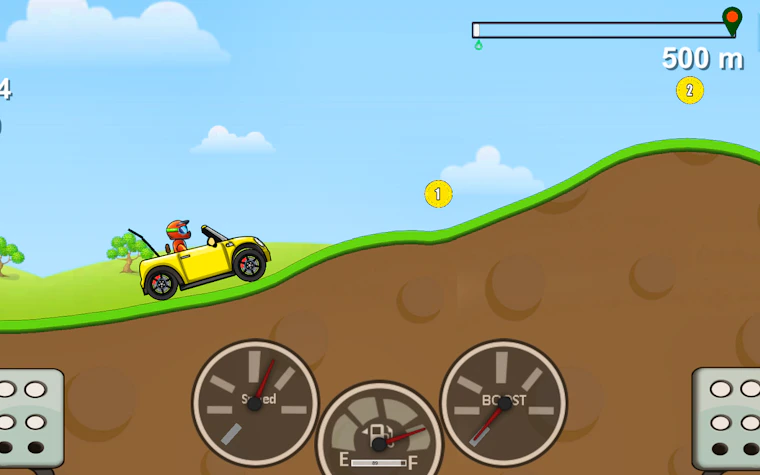 Hill Car Climb Mountain Hill Racing game thumbnail