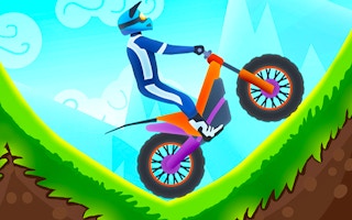 Hill Climb On Moto Bike game cover