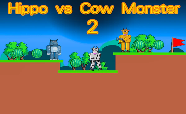 Hippo vs Cow Monster 2