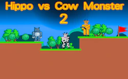 Hippo vs Cow Monster 2