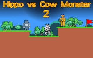 Hippo Vs Cow Monster 2