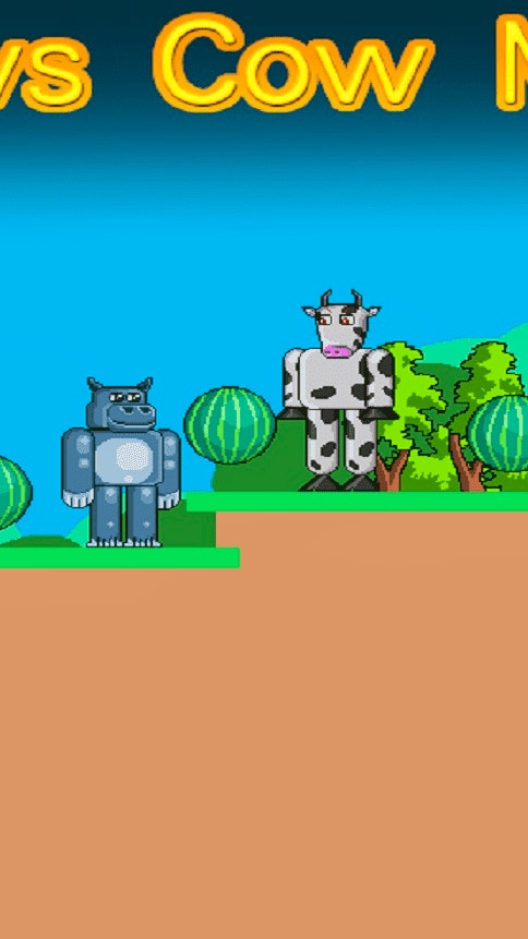 Hippo vs Cow Monster