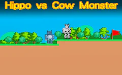 Hippo vs Cow Monster