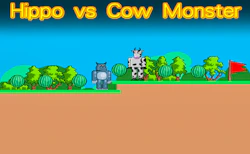 Hippo vs Cow Monster