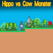 Hippo vs Cow Monster banner