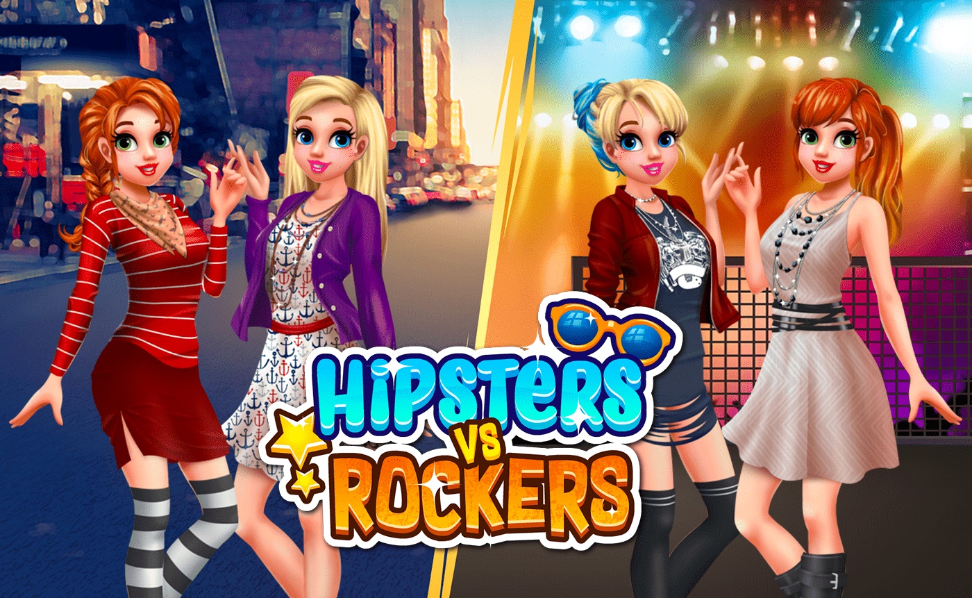 Hipsters vs Rockers