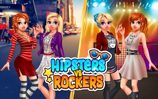 Hipsters Vs Rockers game cover