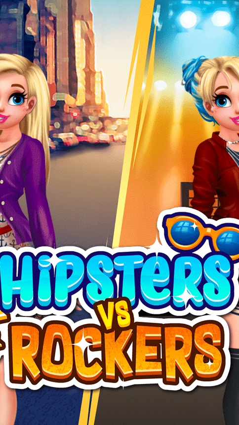 Hipsters vs Rockers