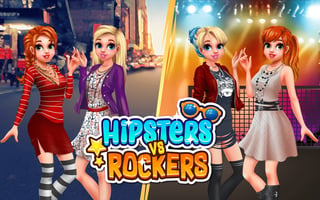 Hipsters Vs Rockers game cover