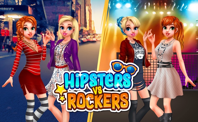 Hipsters Vs Rockers
