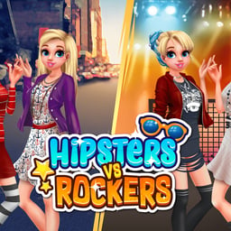 Juega gratis a Hipsters vs Rockers
