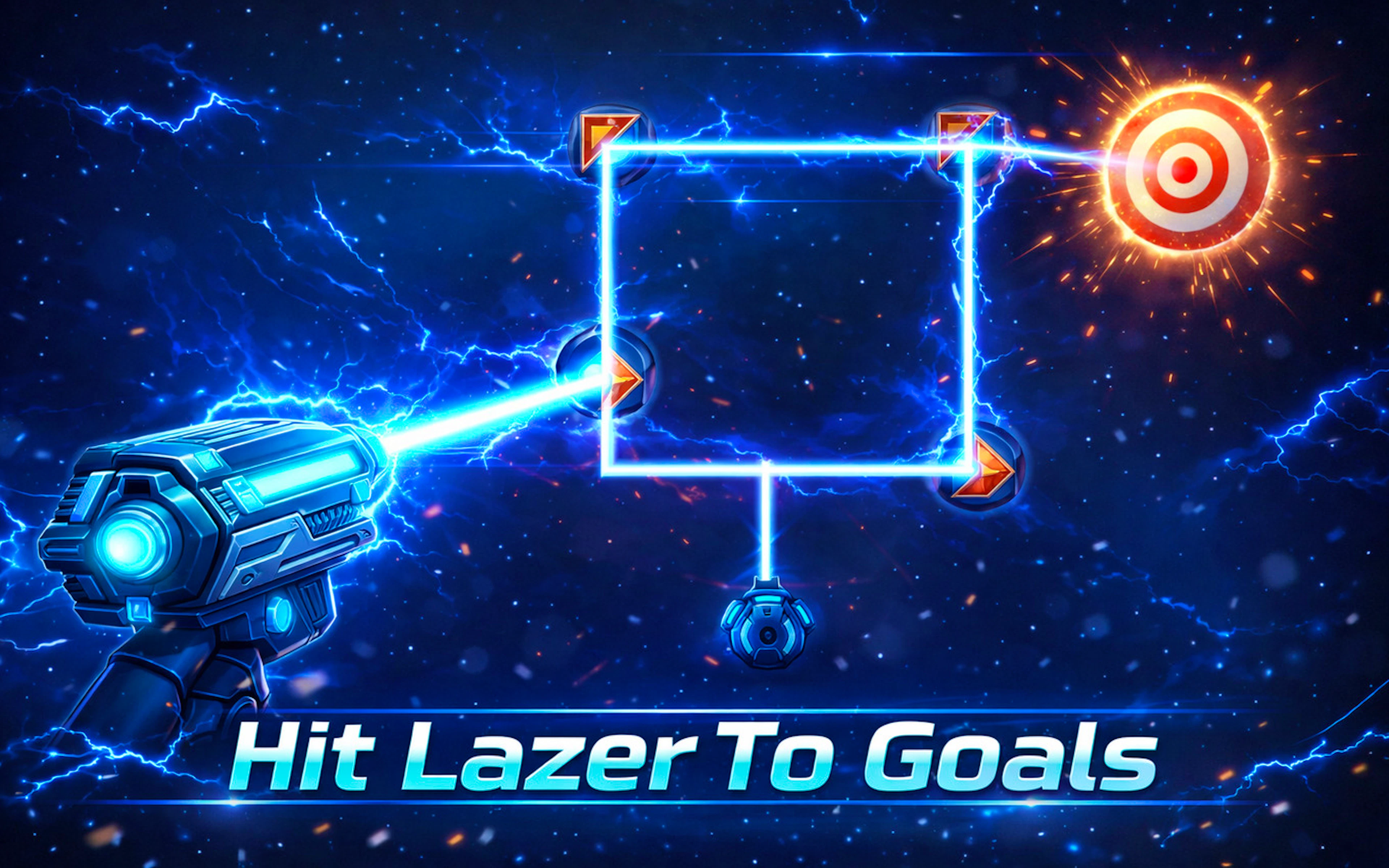 Hit Lazer to Goals