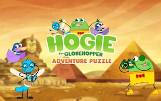 Hogie The Globehopper Adventure Puzzle game cover