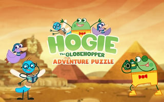 Hogie The Globehopper Adventure Puzzle game cover