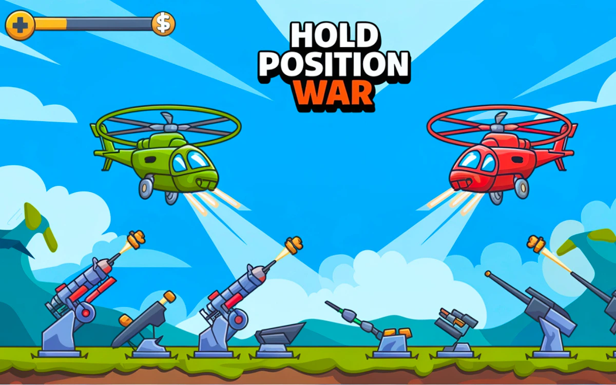 Play Hold Position War — free online Shooter game