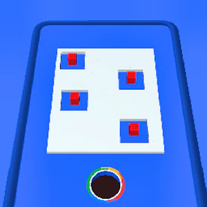 Hole 3d Color Block