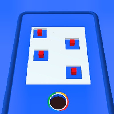 Hole 3d Color Block By Gamepix
