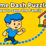 Home Dash Puzzle Draw to Save the Family