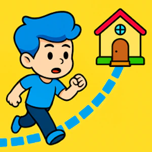 Home Dash Puzzle Draw to Save the Family